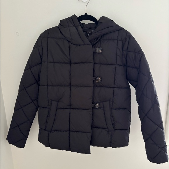 Bernardo Box Quilt Puffer Jacket in Black NWT - Picture 2 of 9